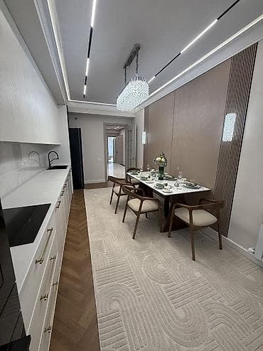 ничего: 3 комнаты, 116 м², Асанбай мкр Элитка, 14 этаж — 5