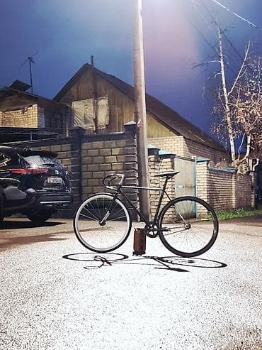 tsunami fixed gear: Городской фикс/синглспид велосипед - Рама: стальная, классическая — 6