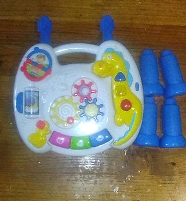 lenyes classic set: Музыкальный игровой столик Baby Team “Smart Desk” (12+ месяцев) — 3