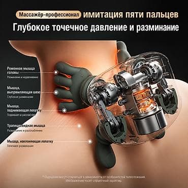 derma roller: Массажер Ручной массажер, Для шеи, Новый — 3