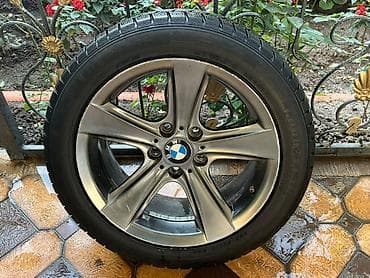 выбор номера о: Литой диск BMW с шиной Goodyear - Диск: оригинальный литой BMW — 1