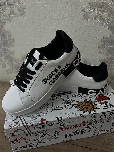 данки кроссовки: Мужские кроссовки, 38, Dolce & Gabbana, Новый, цвет - Белый, Платная доставка — 4