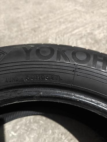 50: Шины 225 / 50 / R 17, Лето, Б/у, Легковые, Yokohama — 2