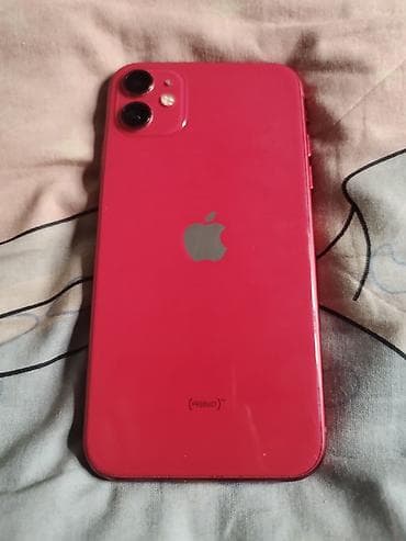 iphone запчасть: IPhone 11, Новый, 128 ГБ, Красный, 80 % — 1