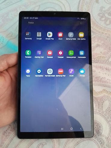 Планшет, Samsung, эс тутум 32 ГБ, 8" - 9", 4G (LTE), Колдонулган, Классикалык түсү - Боз