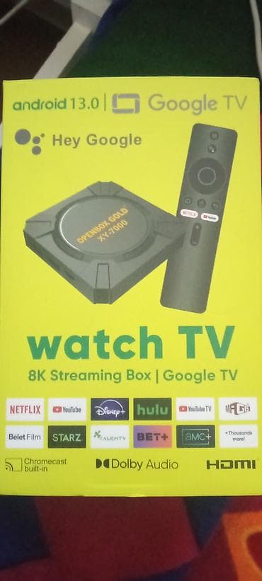приставка к телевизору: ТВ-приставка OPENBOX GOLD XY-7000 с Google TV - Операционная система — 1