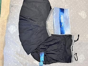Личные вещи: Купальник PUMA SWIM, женский, слитный со съемной юбкой - Модель — 3