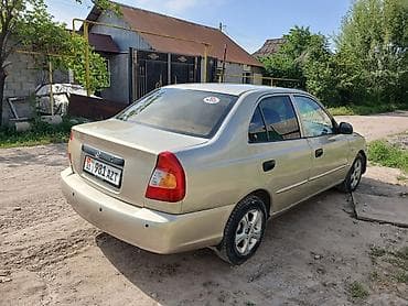 hyundai aventa: Hyundai Accent: 2004 г., Автомат, Бензин, Седан — 2