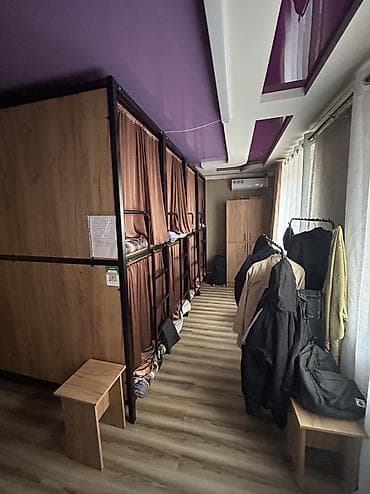 хостелы в бишкеке на долгий срок: Хостел халал Жатакана койка место Бишкектен Центрынан — 3