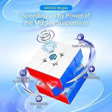 я кубик рубик: GAN 356 Maglev Кубик Рубика профессиональная магнитная головоломка от — 2
