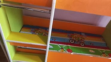 gravity falls: Двухъярусная детская кровать, ЛДСП, цвет - Оранжевый — 2