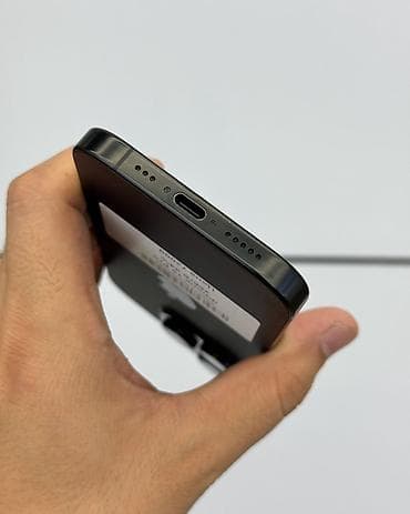 бу калонки: IPhone 16 Pro, Б/у, 256 ГБ, Black Titanium, Защитное стекло, Чехол, В рассрочку, 94 % — 5