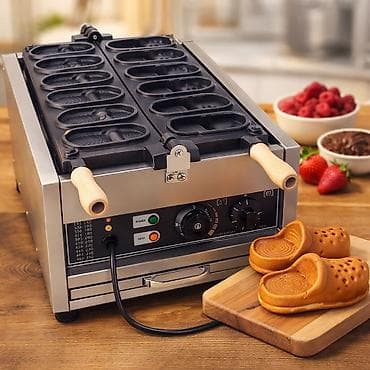 Электрогрили: Вафельница «Крокс» – профессиональная электрическая машина для выпечки — 5