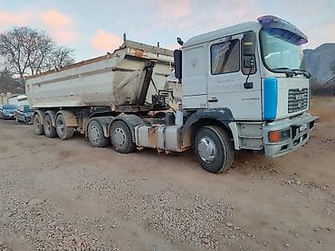 Тягач, MAN, Самосвал