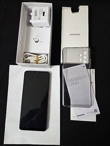 Samsung Galaxy A32, Б/у, 32 ГБ, цвет - Черный, 2 SIM