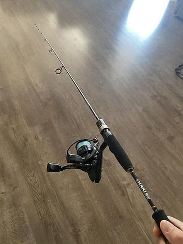 рыбаловный снасти: Спиннинговый комплект для легкой рыбалки - Удилище: Waterman Frozen — 1