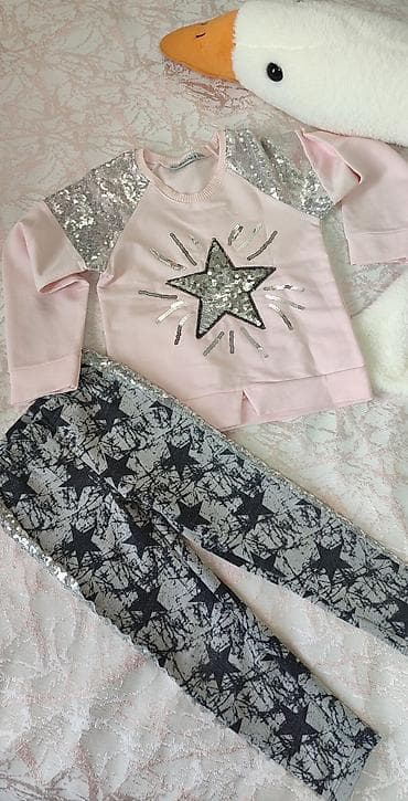 офисная одежда: Комплект, цвет - Розовый, Б/у — 1