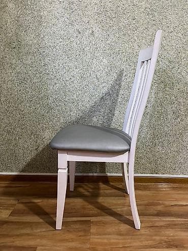 круглый стол для кухни: Кухонный стол и стул, цвет - Желтый — 2