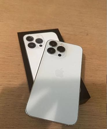 ионизатор воды: IPhone 13 Pro, Б/у, 256 ГБ, Белый, Коробка, 93 % — 1