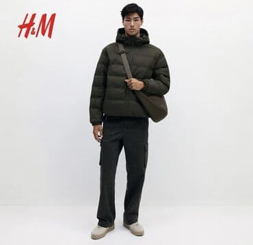 прокат мужских костюмов [возьми на прокат] бишкек фото: Мужская куртка, L, H&M, Новый, Бесплатная доставка — 1