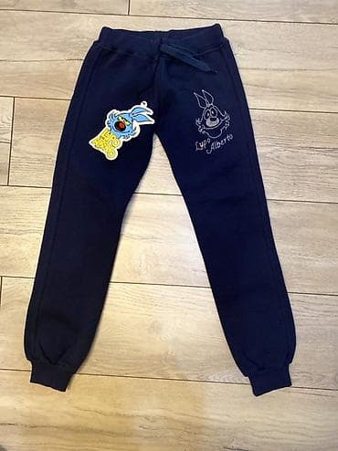 nike acg: Детские спортивные брюки Lupo Alberto - Цвет: темно-синий - Модель — 1