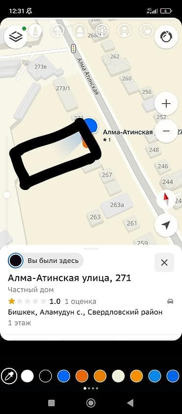 250000: Первая линия !!! улица алматинская!!сдаю В аренду дом с участком 15 — 1