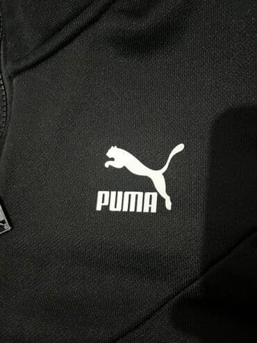 спортивные пуховики: Спортивная спортивка PUMA L size на рост 168-178 - Цвет: черный с — 3
