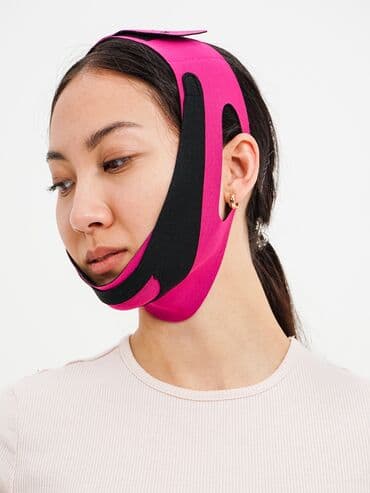 функциональная кровать для лежачих больных: Бандаж для лица от второго подбородка и для подтяжки лица Многоразовая — 2