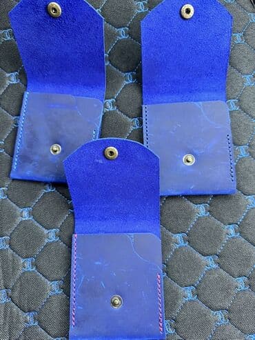 Сумки: Минималистичные карманные кардхолдеры из натуральной кожи — 2