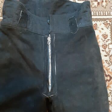 мужской шым: Продаю очень тёплые штаны из натуральной овчины Объём пояса 100 см — 2