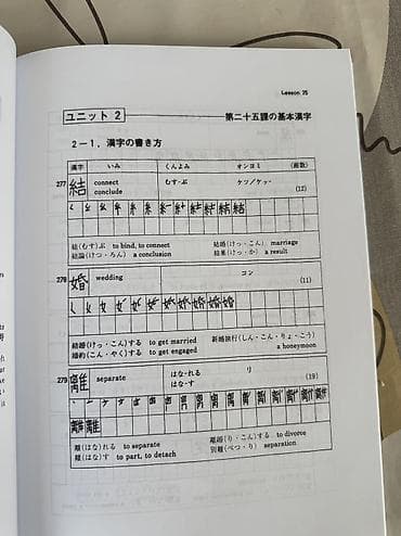 third edition solution: Basic kanji book Учебник по кандзи 1 часть (Распечатка черно — 3