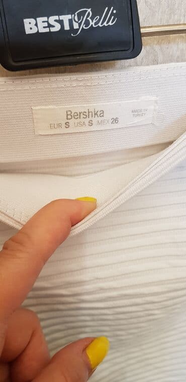 теннисный юбка: 2 брендовые юбки Zara и Bershka на стройную девушку xs/s Малиновая — 4