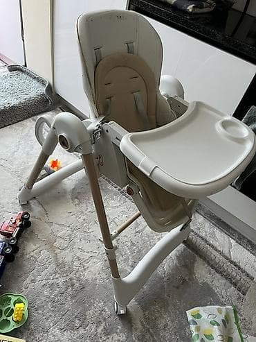 Детский стульчик для кормления - Универсальная модель с регулируемой