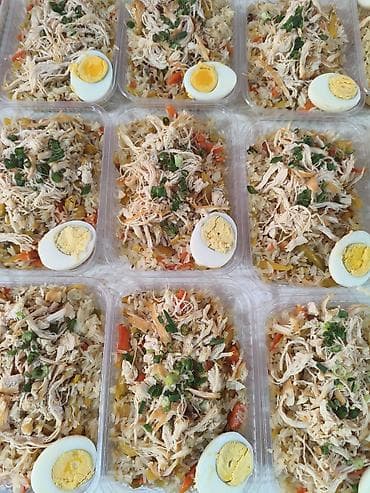 Готовые блюда, кулинария: Домашние обеды в одноразовых контейнерах (порционно) Что готовим: - — 10
