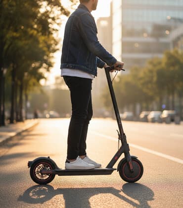 обмен на электро скутер: Электросамокат, Xiaomi, Б/у — 1