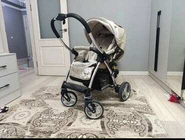 прогулочная коляска йо йо: Коляска, цвет - Коричневый — 3