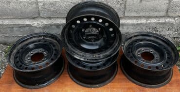 диск на внедорожник: Темир Дисктер R 16 Toyota, Комплект, тешиктери - 6, Колдонулган — 2