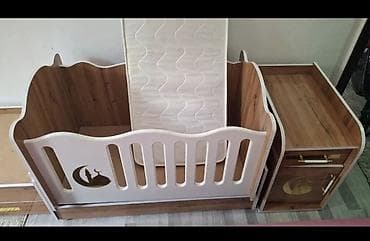 Детская кровать трансформер, Другой тип, цвет - Коричневый