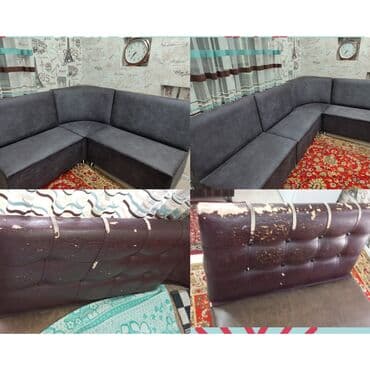 реставрация мягкой мебели на дому: Реставрация кухонный уголок перетяжка кухонный уголок реставрация — 5