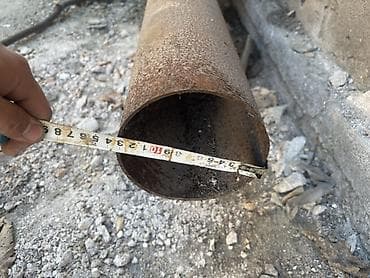 бетонные столб: Железобетонные/бетонные трубы Описание: - Несколько секций — 8