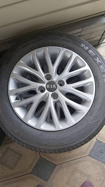 Продаю диски оригинал на Kia Rio 185/65 R15 на новой летней резине at lalafo.kg Продаю диски оригинал на Kia Rio 185/65 R15 на новой летней резине