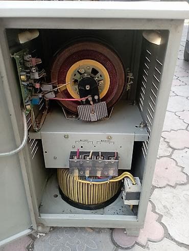 Үй жана бакча үчүн декор: Продаю стабилизатор 15квт.в отличном состоянии.т — 2