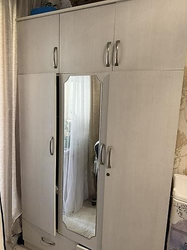 Шифоньер, шкаф для одежды, Прямой, ЛДСП