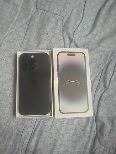 iphone 4a: IPhone 14 Pro, 128 ГБ, Черный, Коробка — 1