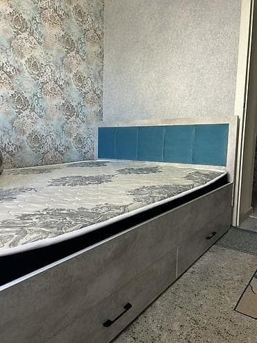 Двуспальная кровать, С ящиком для хранения, длина - 200 см — 1