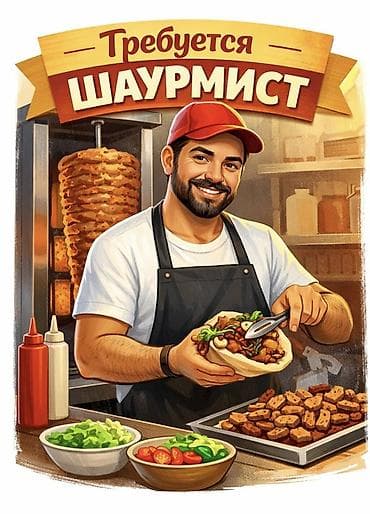 шаурмист без опыта: Вакансия: шаурмист Описание работы: - Приготовление шаурмы на — 1