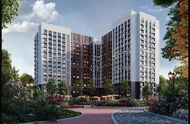 discovery studio: 1 комната, 50 м², Восток-5 мкр Элитка, 3 этаж, ПСО (под самоотделку) — 1