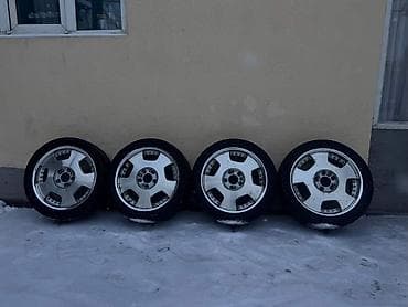 bmw e34 4 4: Колеса в сборе 215 / 45 / R 17, Лето, Б/у, Комплект, Легковые, Литые, отверстий - 5 — 2