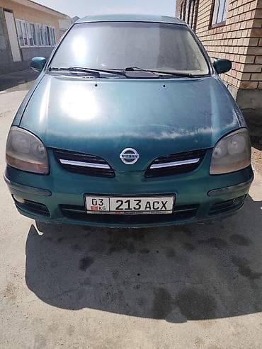 мин булак: Nissan Almera Tino: 2000 г., 1.8 л, Кол менен иштөөчү, Бензин, Хетчбек — 1