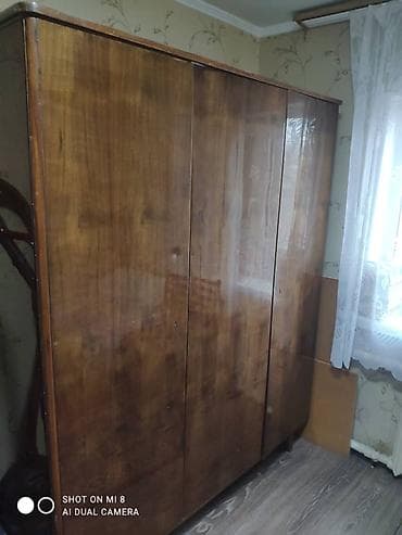 шкаф для одежды в рассрочку: Шифоньер, шкаф для одежды, Прямой, Дерево — 1